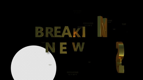 Breaking News Transparent Background Motion Graphics VideoHive