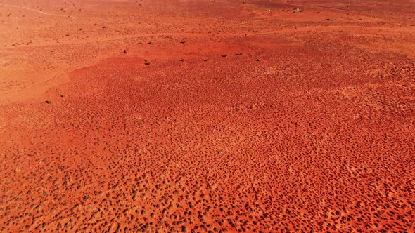 Monument Valley Rock Formations in Navajo Land alt