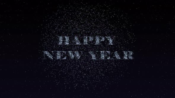 Fireworks Happy New Year Background V4 alt
