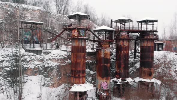 Front View of of Liban Quarry  A Historic Site Where Prisoners Were Kept During WWII alt