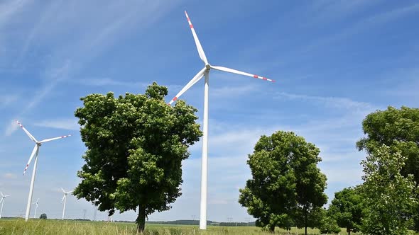 Windmills For Electric Power Production 