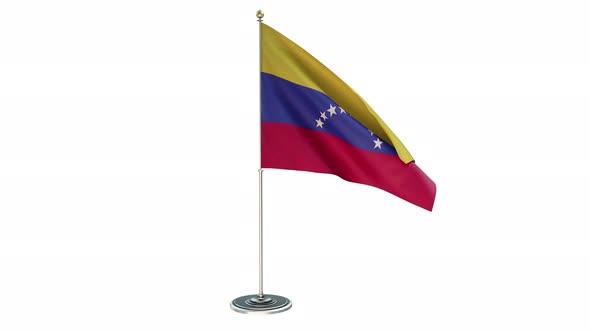 Venezuela Office Small Flag Pole