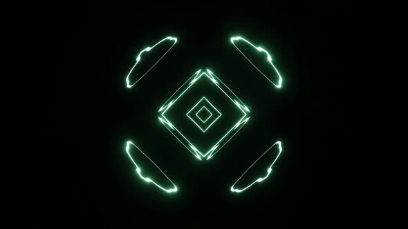 Plasma neon of an abstract pulsating figure 02 alt