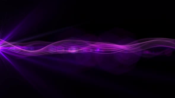 Purple Wave Motion Background