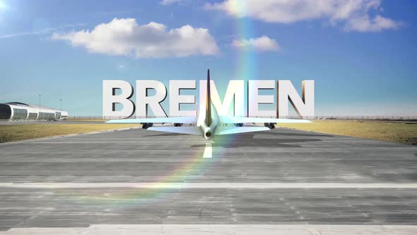 Commercial Airplane Landing Capitals And Cities   Bremen