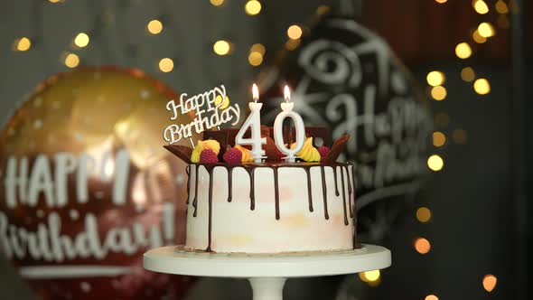 40th Birthday Cake alt