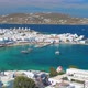 Mykonos Island Port with Boats, Cyclades Islands, Greece - VideoHive Item for Sale