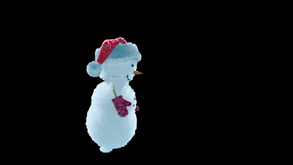 58 Snowman Dancing HD alt