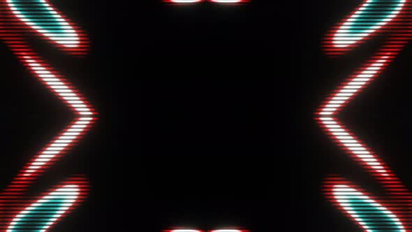 Flashing Abstract Evil Face Vj Loop Animation alt