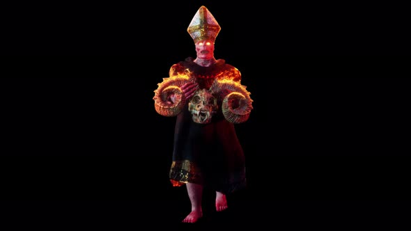Cursed Pope VJ Loop alt