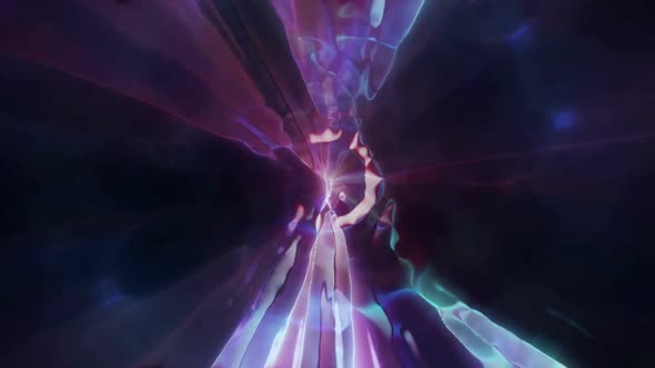 Flying Into Another Dimension Through a Wormhole , Motion Graphics