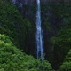 Aerial View of Waterfall on Kauai - VideoHive Item for Sale