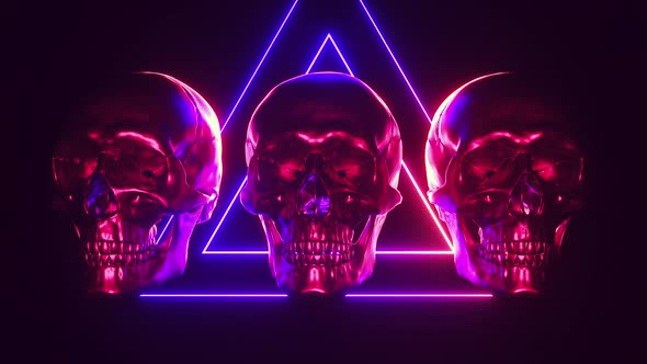 Futuristic Brass Skulls alt