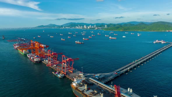 Cargo Ship110 Time Lapse