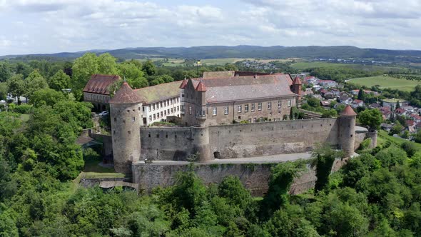 Stettenfels Castle, Untergruppenbach, Baden-Wuerttemberg, Germany alt