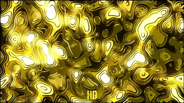 Gold Fluid Background