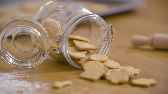 Pan shot of Cookies