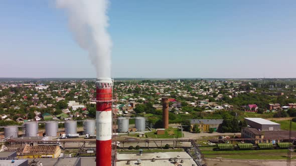 Smoking Pipe Aerial View