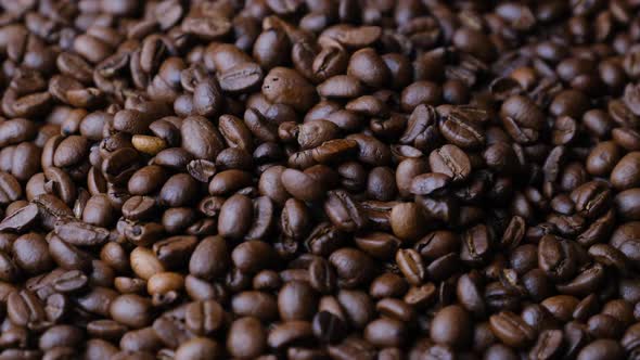 Coffee Beans Rotate Slowly alt