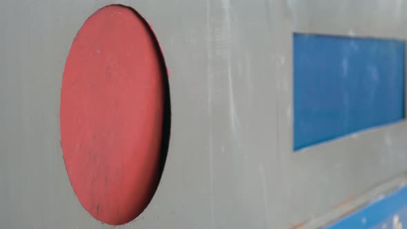 Unrecognizable Person Throws Plastic Trash Into Special Container alt