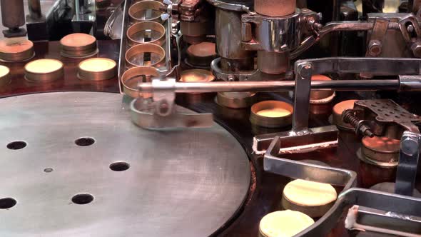 Preparing Japanese Imagawayaki Red Bean Pancake, Kyoto