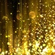 Abstract Gold Background with Glitter Particles  - VideoHive Item for Sale