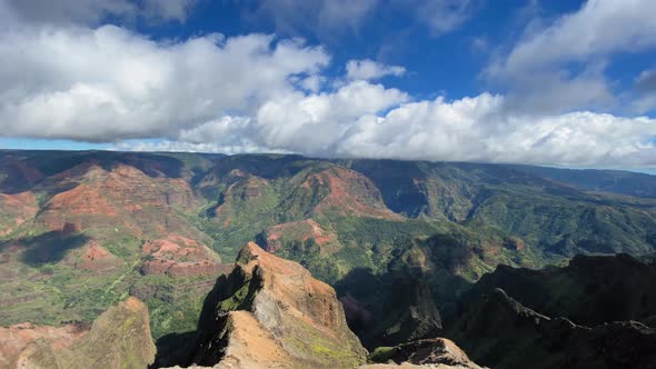 Time Lapse Waimea Canyon State Park Hawaii Nature Landscape USA alt