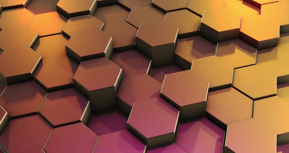 Abstract Colorful Hexagon Honeycomb Background alt
