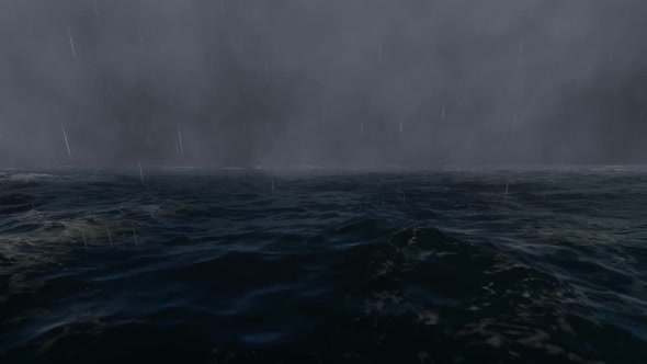 Storm In The Ocean