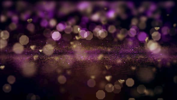 Valentines Gold Hearts alt