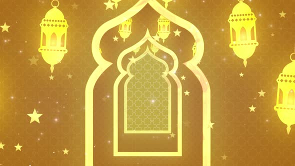 Arabic Golden Lanterns