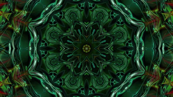 3D Kaleidoscope Background