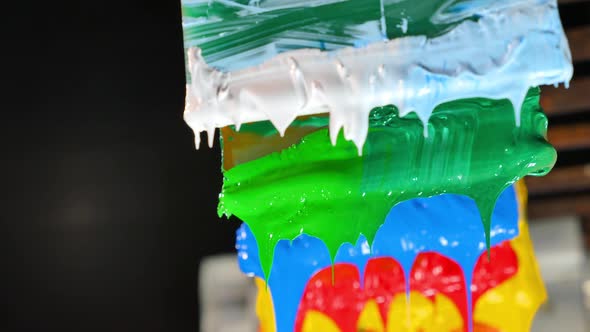 Colors Dripping With Copy Space alt