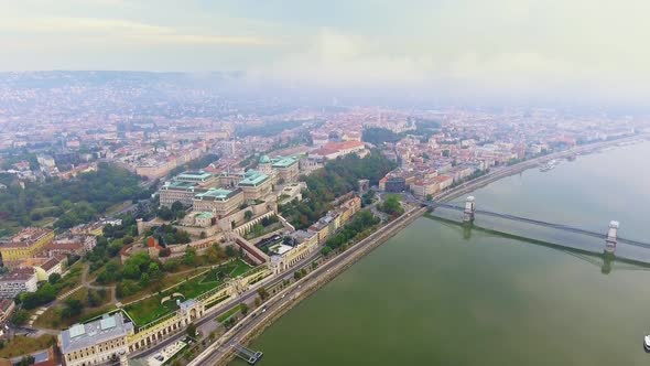 Aerial Footage Budapest, Hungary.