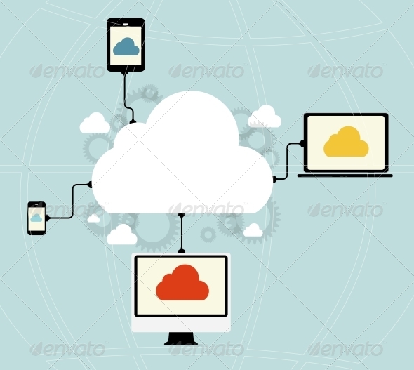 Cloud Computing Concept - Computers Technology
