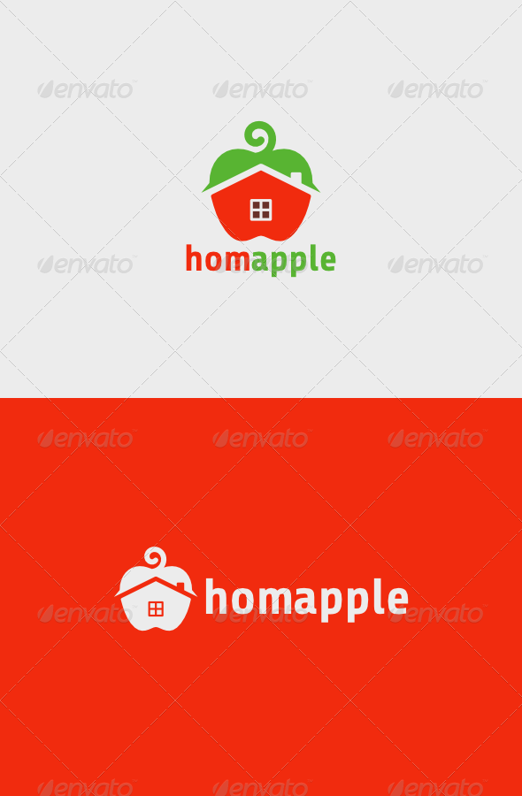 Homapple Logo - Buildings Logo Templates