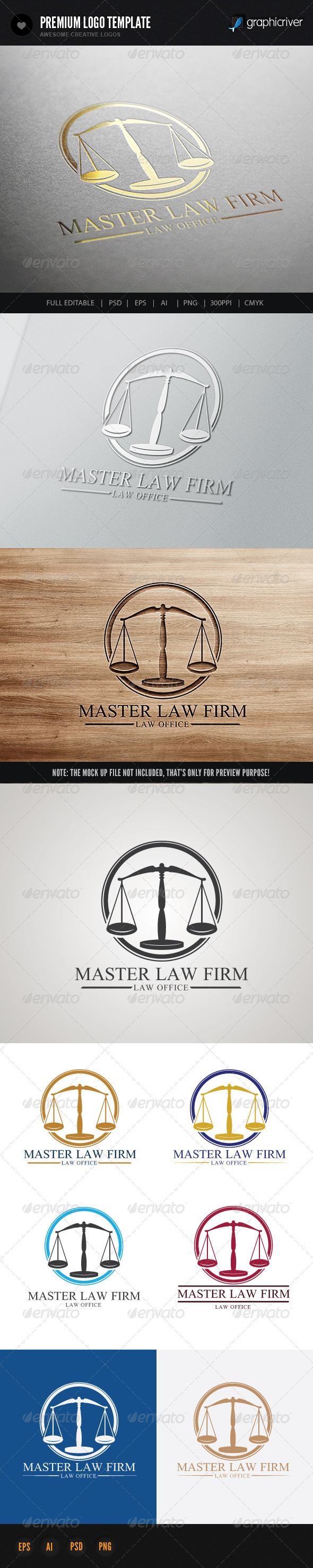 Law Firm V2 - Crests Logo Templates