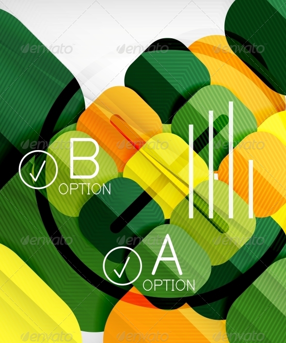 Infographic Abstract Background - Abstract Conceptual