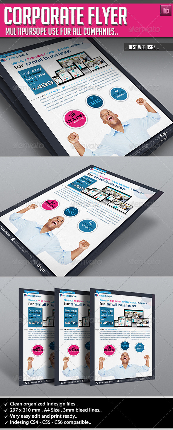 Corporate Flyer - WebDsgn - Corporate Flyers
