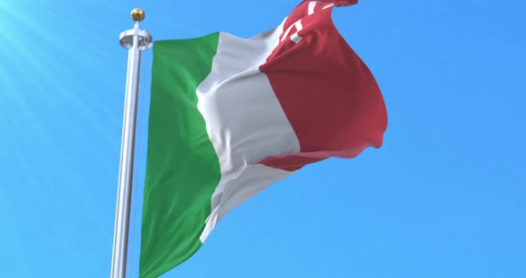 Canton of Neuchatel Flag, Switzerland alt