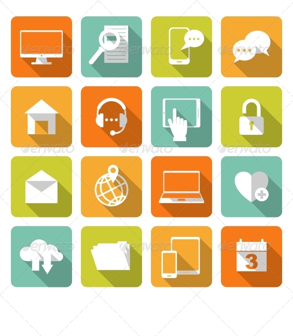 Social, Media, Web Icons - Web Icons