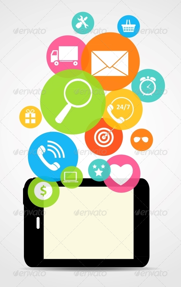 Business Internet on Electronic Device - Web Technology