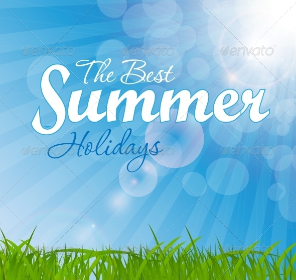 Abstract Natural Summer Background - Christmas Seasons/Holidays