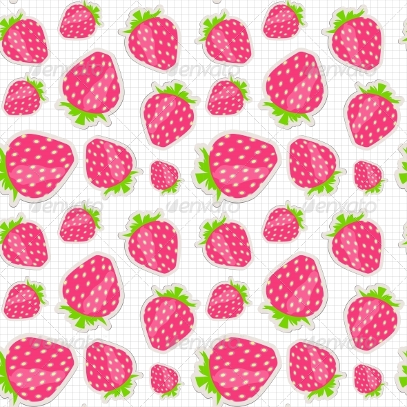Strawberry Pattern - Christmas Seasons/Holidays