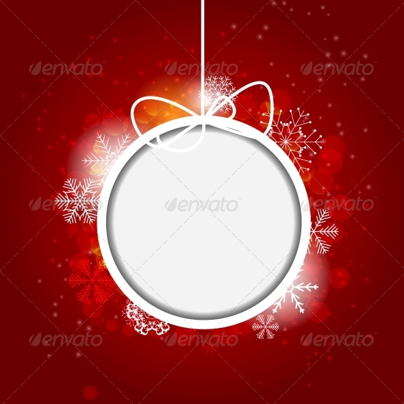 Christmas Snowflakes Background - Christmas Seasons/Holidays