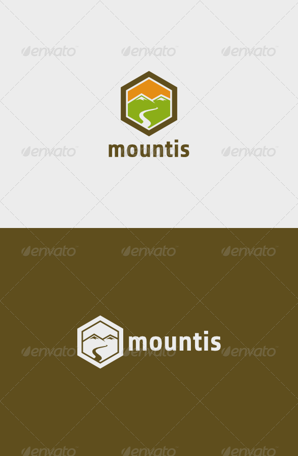 Mountis Logo - Nature Logo Templates