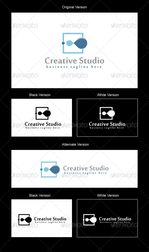 CreativeFlow Logo Design - Abstract Logo Templates