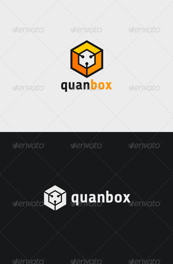 Quan Box Logo - Vector Abstract
