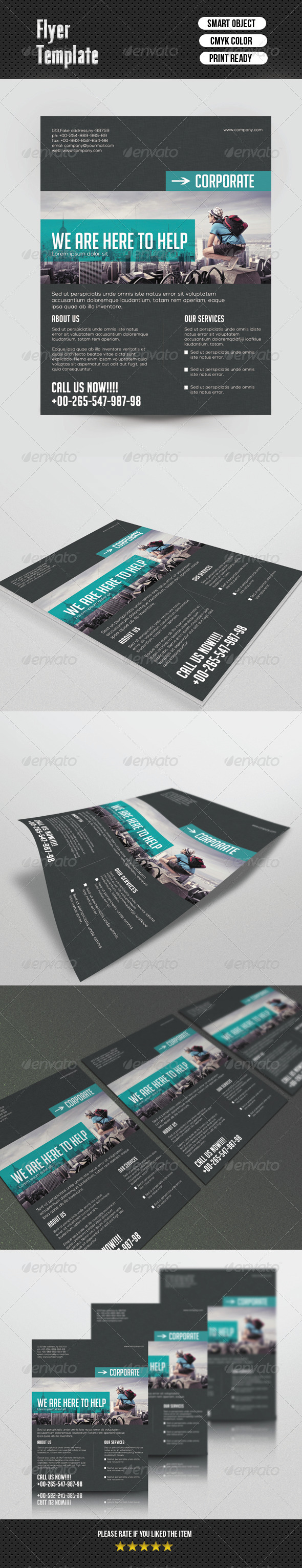 Minimal Flyer Template - Corporate Flyers