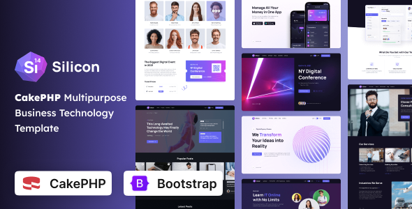 Silicon - CakePHP Multipurpose Business & Technology Template